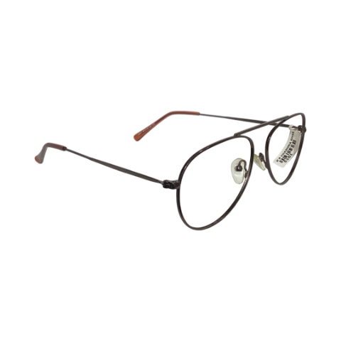 Glasswick 8001 Metal Brown Aviator Full Frame 36