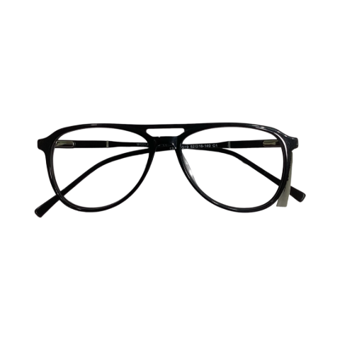 Wolfeyes 1281 Acetate Black Retro Full Frame 52