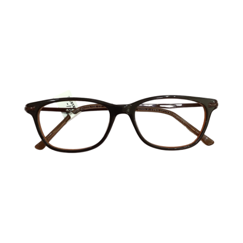 Wolfeyes B18326 Acetate Brown Oval Full Frame 47