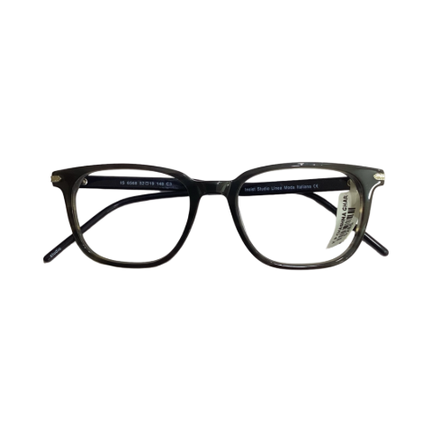 Insist Luxury Is6568 Acetate Black Square Full Frame 52