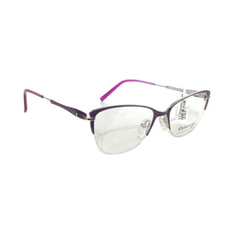 Piramyd IP524 Metal Purple Cat Eyes Half Frame 51