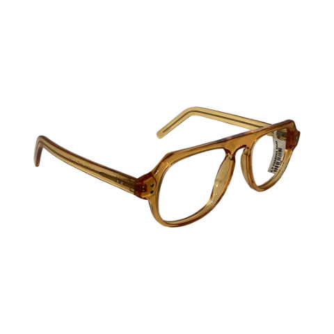 Trendy M7068 Acetate Orange Aviator Full Frame 52