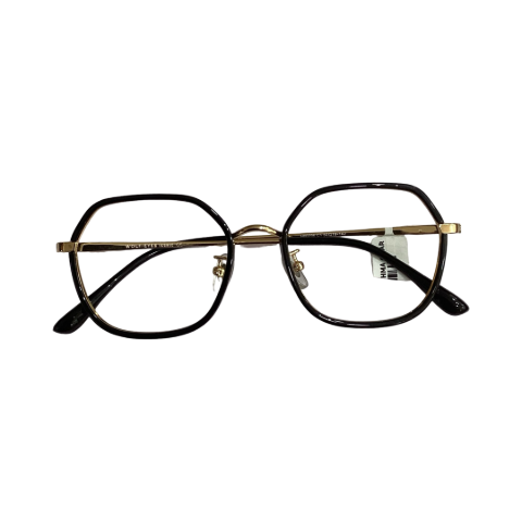 Wolfeyes H00096 Metal Tr Black Gold Hexagon Full Frame 51