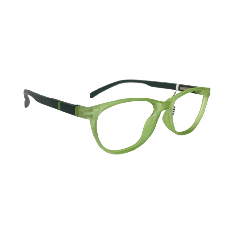 Witty 2706 Tr Flexi Green Cat Eyes Full Frame 46