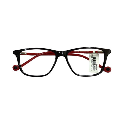 Wolfeyes We0122 Tr Flexi Black Red Cat Eyes Full Frame 46