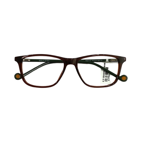 Wolfeyes We0122 Tr Flexi Brown Cat Eyes Full Frame 46