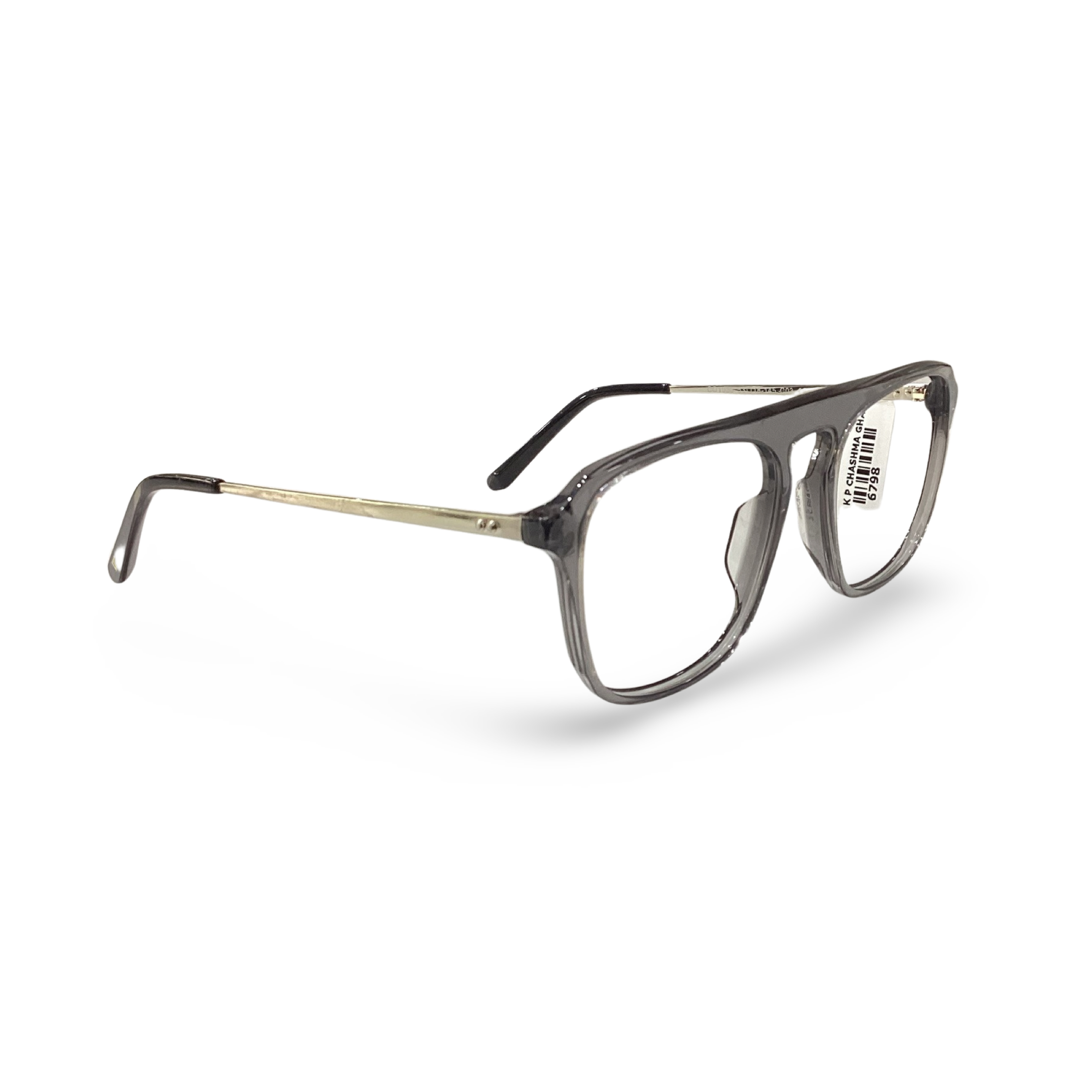 Wolfeyes c01030 Acetate Gray Retro Full Frame 53