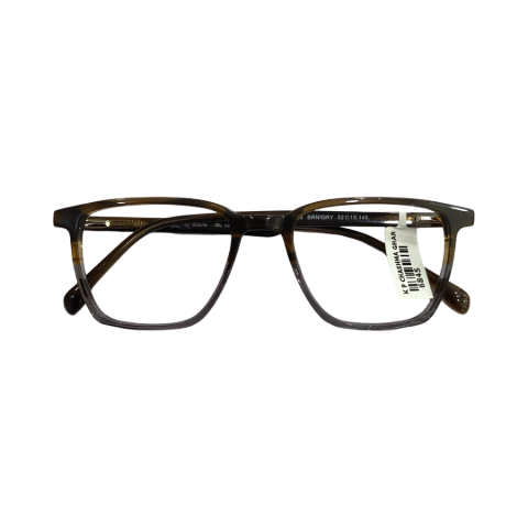 Fueel 832 Acetate Brown Square Full Frame  52