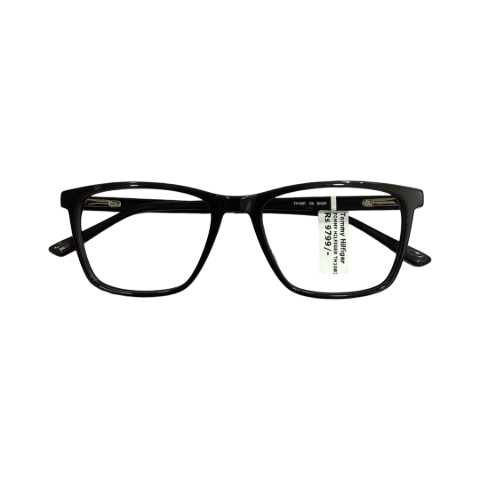 Tommy Hilfiger Th1087 Acetate Black Square Full Frame  55
