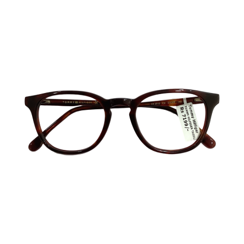 Tommy Hilfiger Th3512 Acetate Leopard Brown Square Full Frame  51