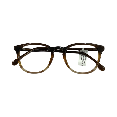 Tommy Hilfiger TH3512 Acetate Green Brown Square Full Frame  51