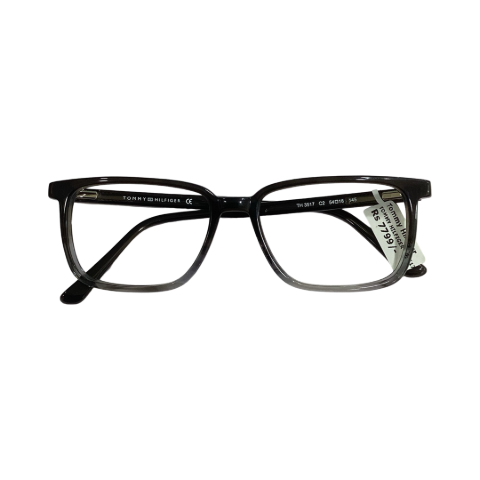 Tommy Hilfiger Th3517 Acetate Grd Black Square Full Frame  54