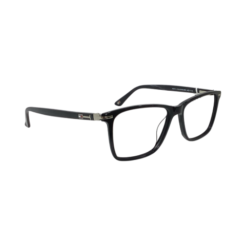 Tommy Hilfiger Th4411 Acetate Black Square Full Frame  53