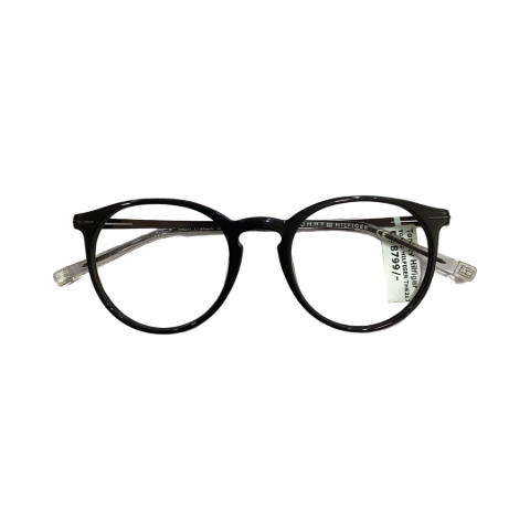 Tommy Hilfiger TH6217 Acetate Black Round Full Frame  48