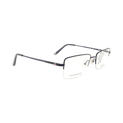Tommy Hilfiger TH9269T Titanium Black Square Half Frame 54