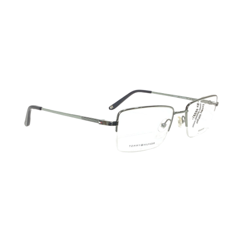 Tommy Hilfiger TH9269T Titanium Silver Square Half Frame 54
