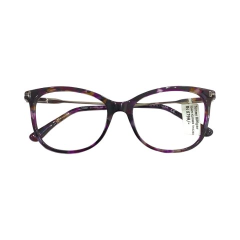 Tommy Hilfiger TH6294 Acetate Leopard Purple Cat eyes Full Frame  52