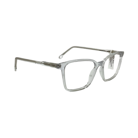 David Jhon Dj2239 Acetate Cristal White Square Full Frame 52