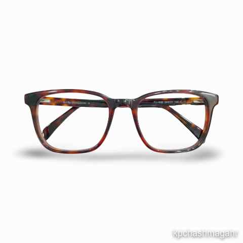 David Jhon Dj1838 Acetate Leopard Brown Square Full Frame 54