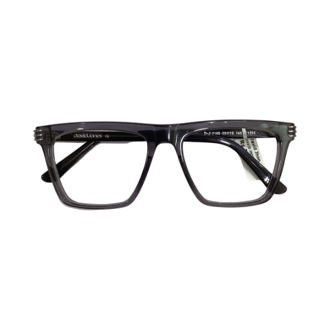David Jhon Dj2165 Acetate Gray Square Full Frame 55