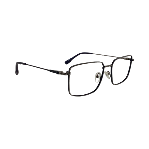 Wolfeyes 8425 Metal Metalic Gray Square Full Frame 56