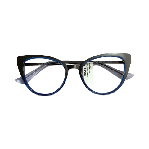 Wolfeyes G6021 Tr Flexi Blue Cat Eyes Full Frame 49