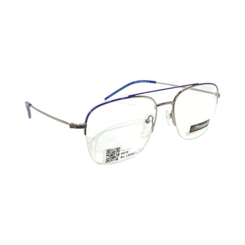 Piramyd 710 Metal Blue Retro Half Frame 56