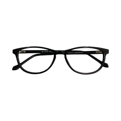 Trendy M7048 Acetate Black Cat Eyes Full Frame 52