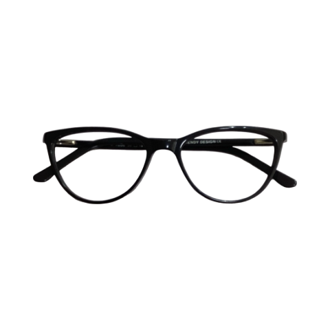 Trendy M7036 Acetate Black Cat Eyes Full Frame 52