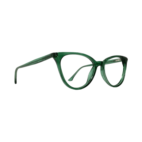 Trendy M7047 Acetate Green Cat Eyes Full Frame 52