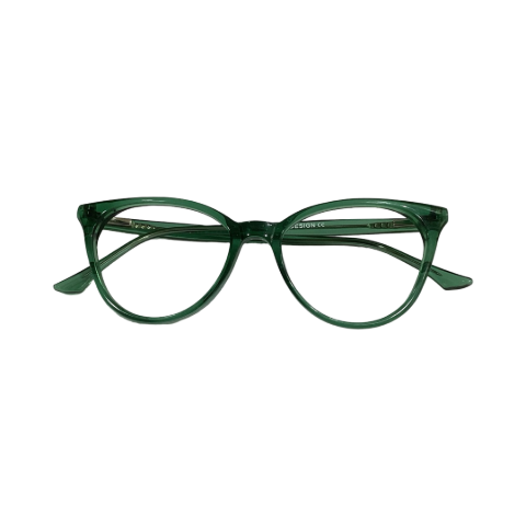 Trendy M7047 Acetate Green Cat Eyes Full Frame 52