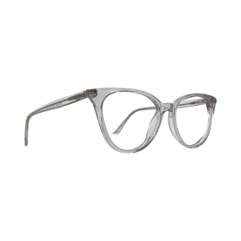 Trendy M7047 Acetate Cristal white Cat Eyes Full Frame 52