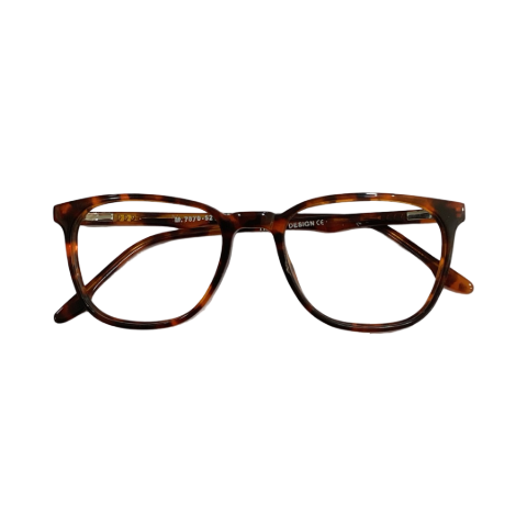 Trendy M7070 Acetate Leopard Brown Wayfarer Full Frame 52