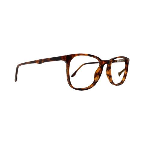 Trendy M7070 Acetate Leopard Brown Wayfarer Full Frame 52
