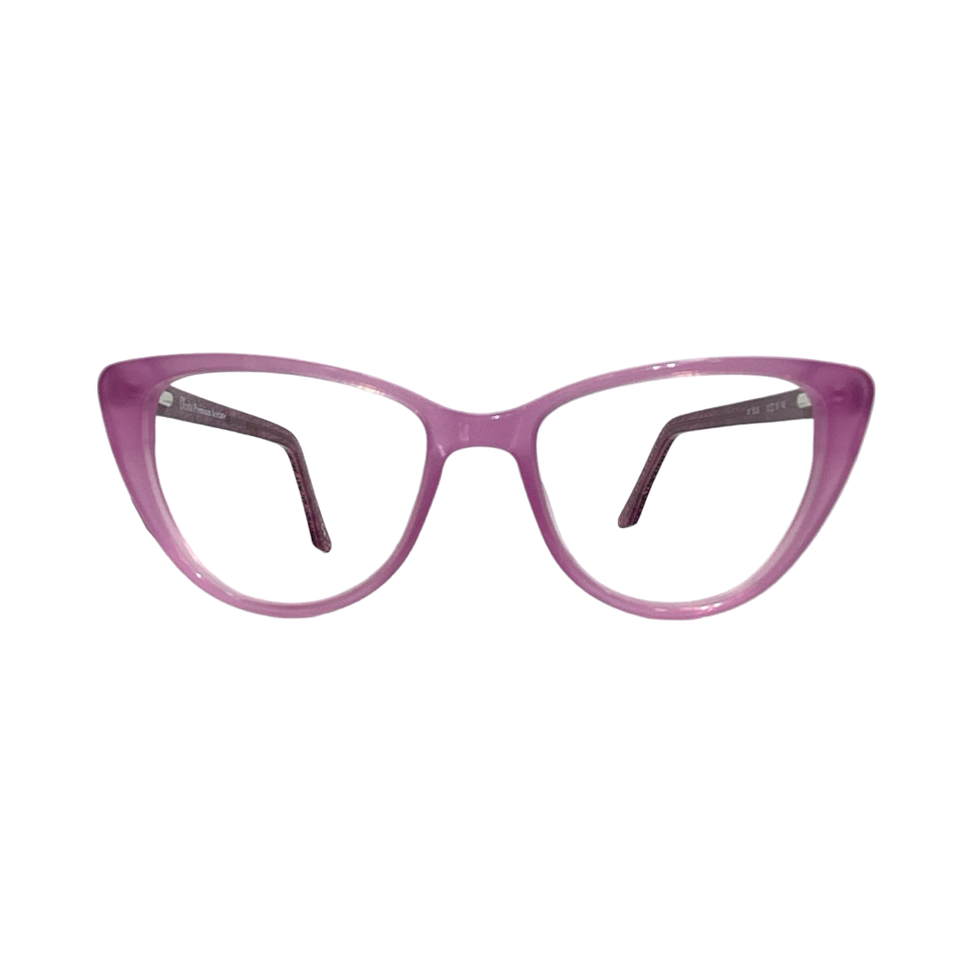 Dcoba M5526 Acetate Pink Cat Eyes Full Frame 52
