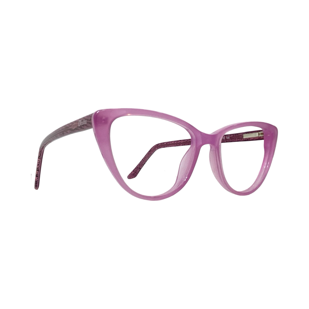 Dcoba M5526 Acetate Pink Cat Eyes Full Frame 52