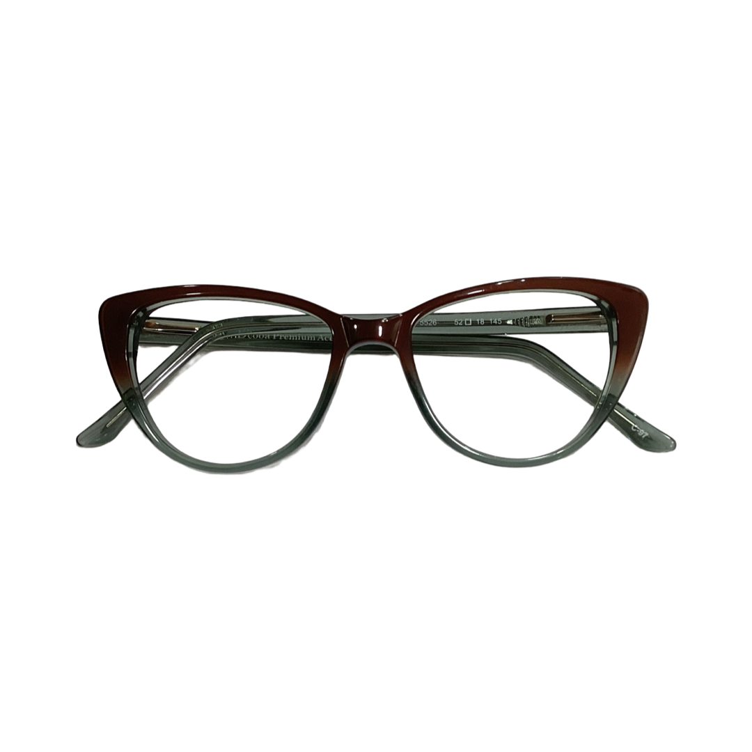 Dcoba M5526 Acetate Wine Cat Eyes Full Frame 52
