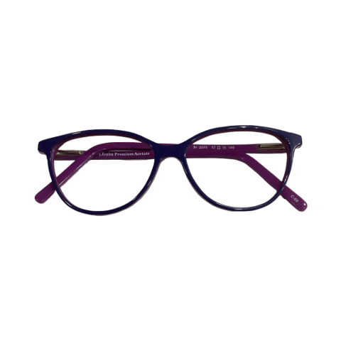 Dcoba M2515 Acetate Black Cat Eyes Full Frame 52