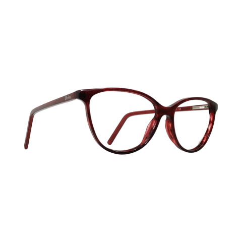 Dcoba M2515 Acetate Transparent Pink Cat Eyes Full Frame 52