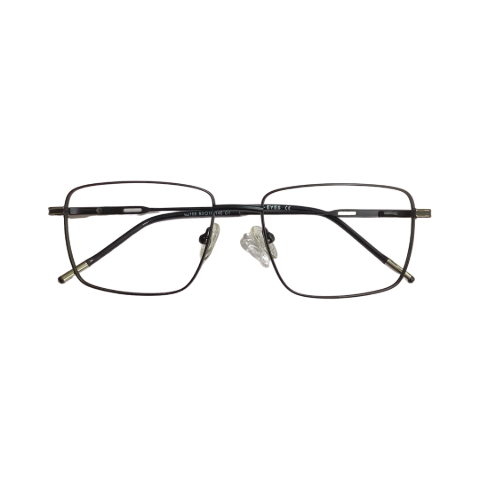 Wolfeyes 62105 Metal Black Square Full Frame 53