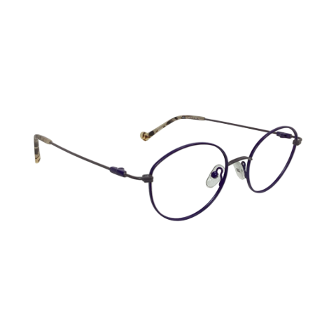 Wolfeyes M8814 Metal Purple Oval Full Frame 49