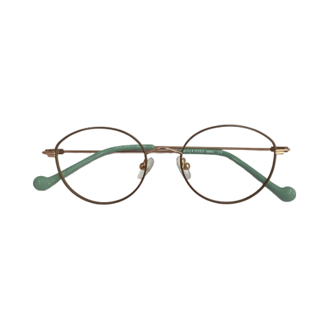 Wolfeyes M8814 Metal Brown Gold Oval Full Frame 49