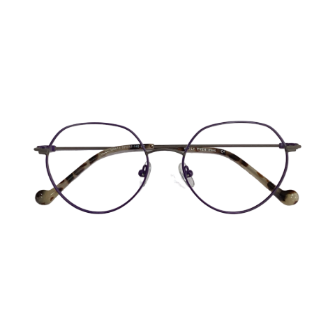Wolfeyes M8813 Metal Purple Hexagon Full Frame 52