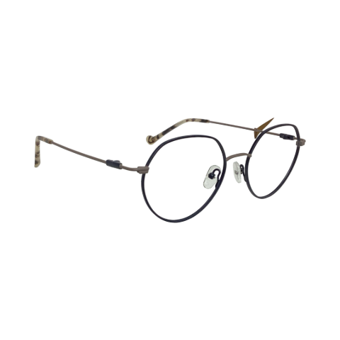Wolfeyes M8813 Metal Black Cream Hexagon Full Frame 52