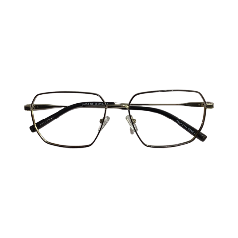 Wolfeyes 30134 Metal Black Silver Square Full Frame 56