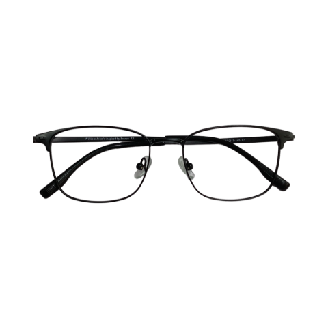 William jhon H70792 Metal Black Square Full Frame 52