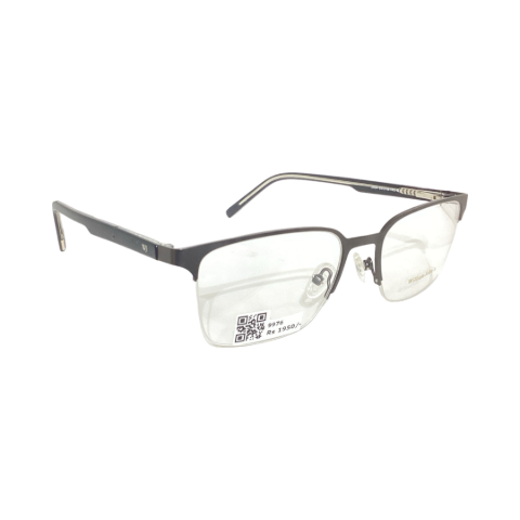 William jhon 2804 Metal Gray Square Half Frame 53