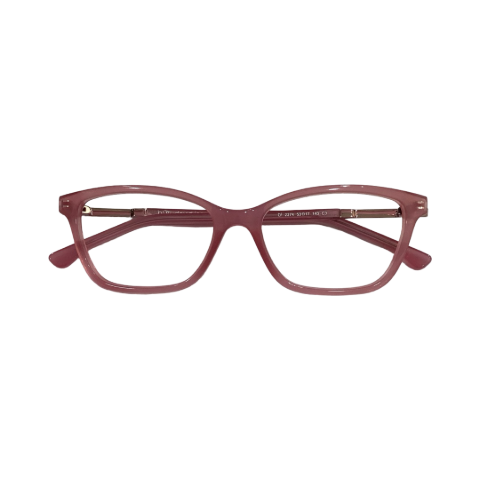 David Jhon DJ2274 Acetate Pink Oval Full Frame 53