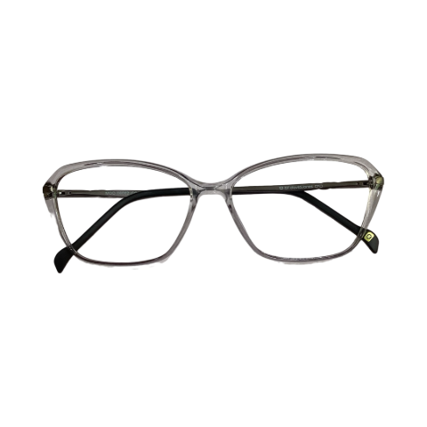 David Jhon Dj08002 Acetate Gray Cat Eyes Full Frame 53