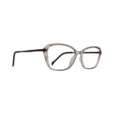 David Jhon Dj08002 Acetate Brown Cat Eyes Full Frame 53
